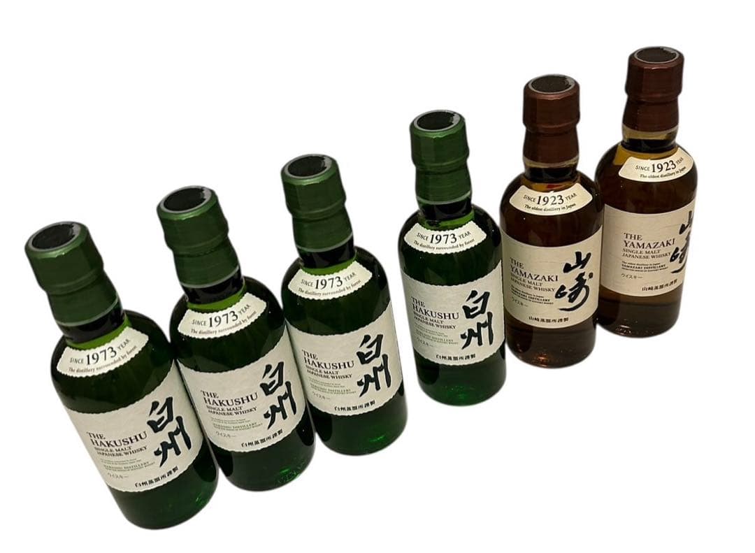 白州 山崎 ウィスキー ミニボトル 6本セット