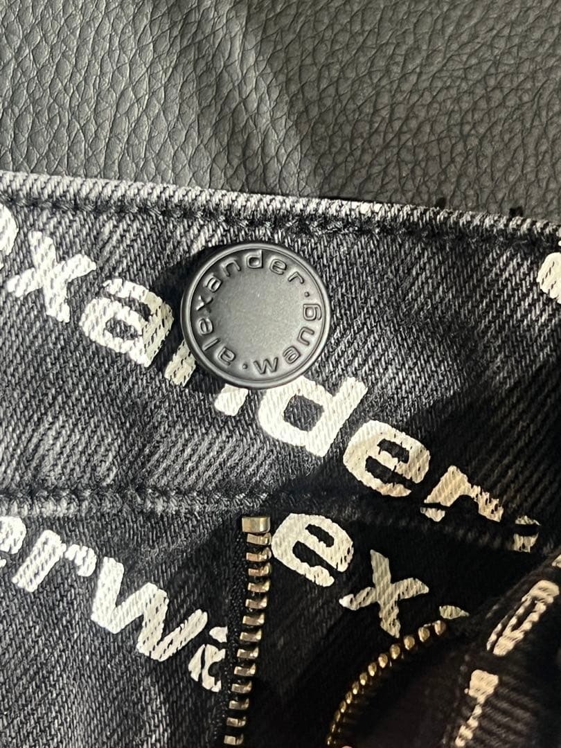 Alexander Wang アレキサンダーワン デニムショートパンツ ブラック