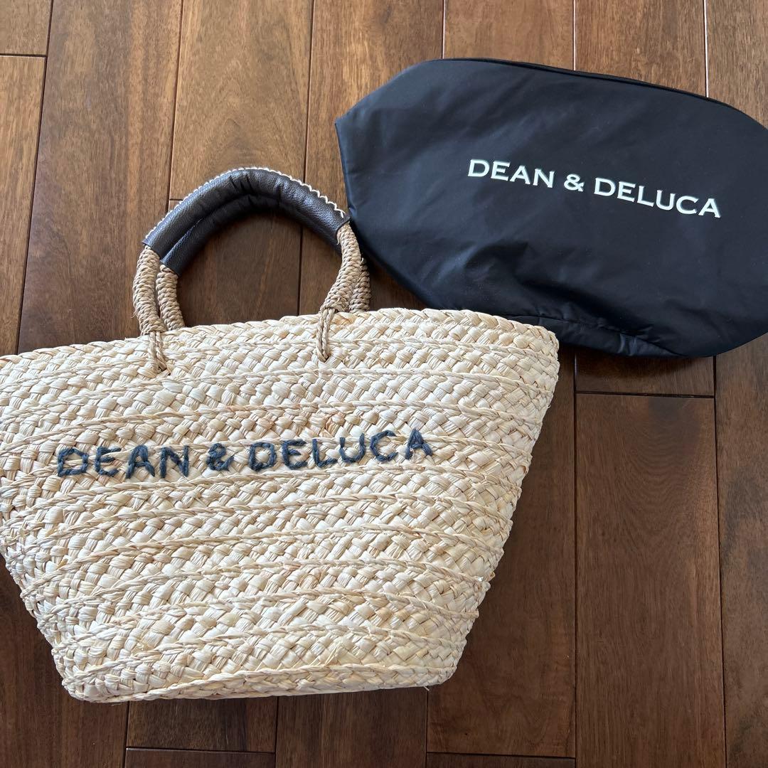 【送料込み】DEAN & DELUCA かごバッグ 収納袋付き