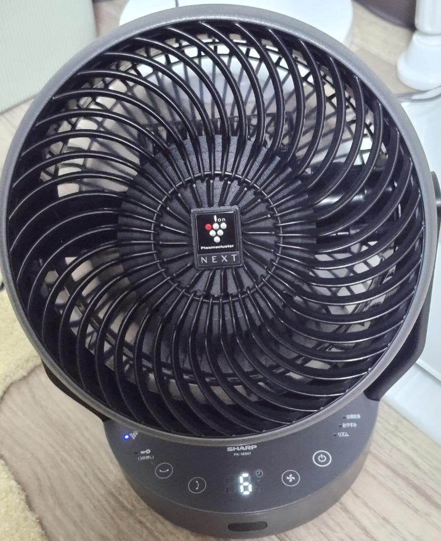SHARP NEXT サーキュレーター ブラック PK-18S01-B