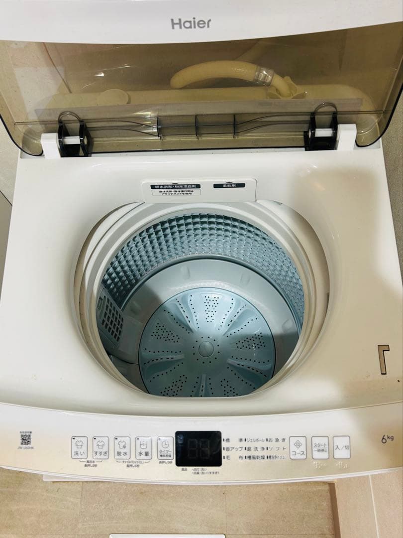 Haier ハイアール 全自動洗濯機 JW-U60HK 6kg