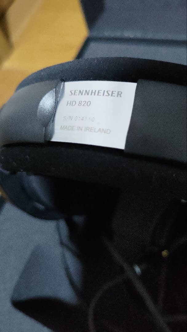 ゼンハイザー Sennheiser HD820 オーダーメイド4.4mmケーブル