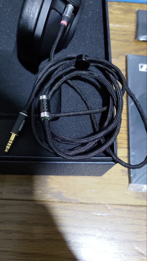 ゼンハイザー Sennheiser HD820 オーダーメイド4.4mmケーブル