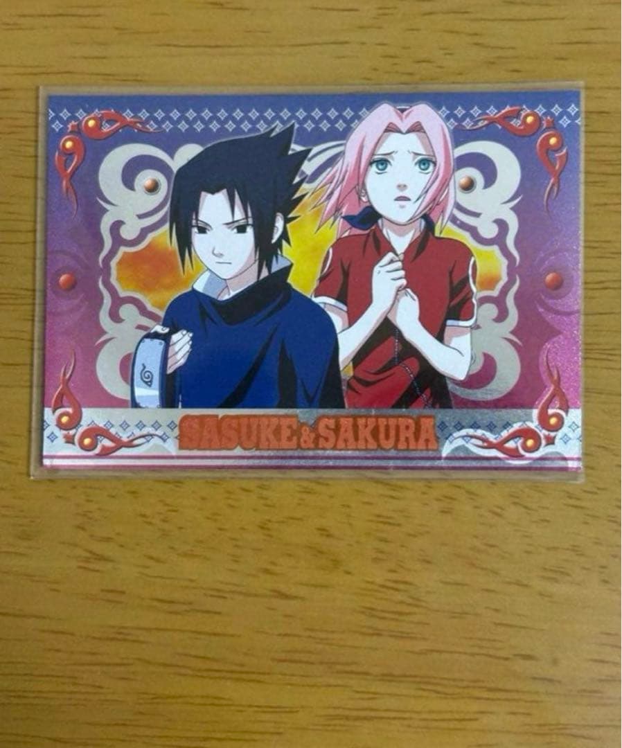 NARUTOエッチングカードコレクション3 SASUKE &SAKURA