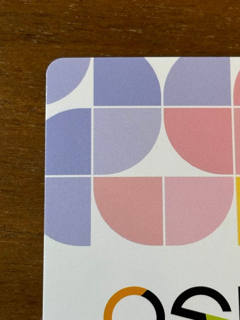 オシカ ゆるキャン△   サインカード 各務原なでしこ