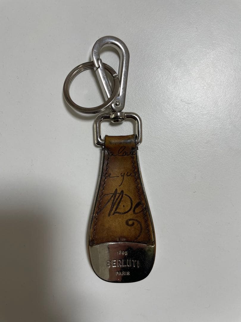 Berluti ブラウン レザーキーケース