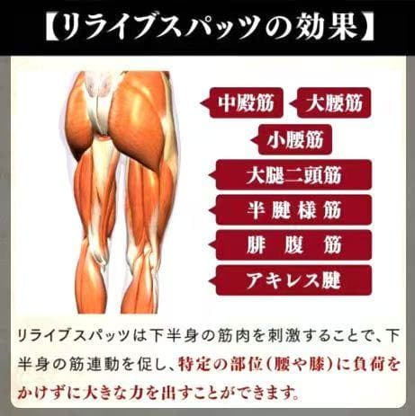 Relive メンズ 上下セット リライブシャツ インナー M 新品未使用