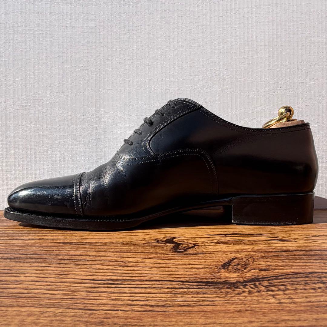 Stefano Bemer ストレートチップ 43.5 黒 内羽根 純正ツリー付