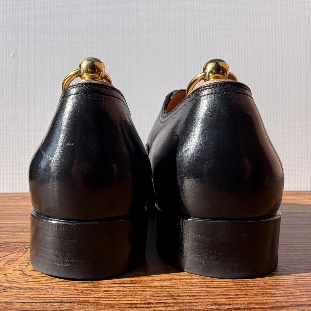 Stefano Bemer ストレートチップ 43.5 黒 内羽根 純正ツリー付