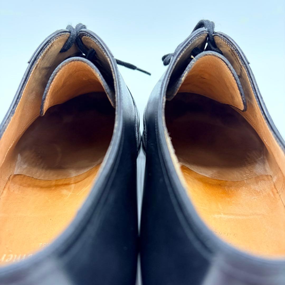 Stefano Bemer ストレートチップ 43.5 黒 内羽根 純正ツリー付