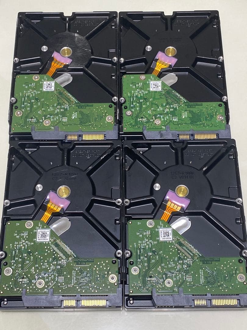 WD 3.5インチHDD 2TB 3台セット