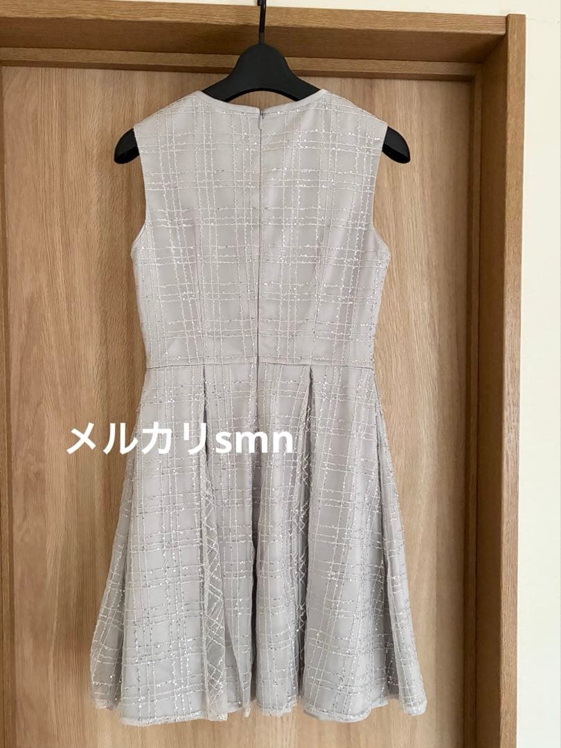 dea robe de fleurs ドレス　S グレー