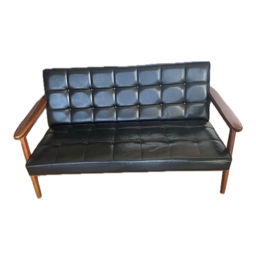 カリモク　D&Department Project Kチェア　2人掛け