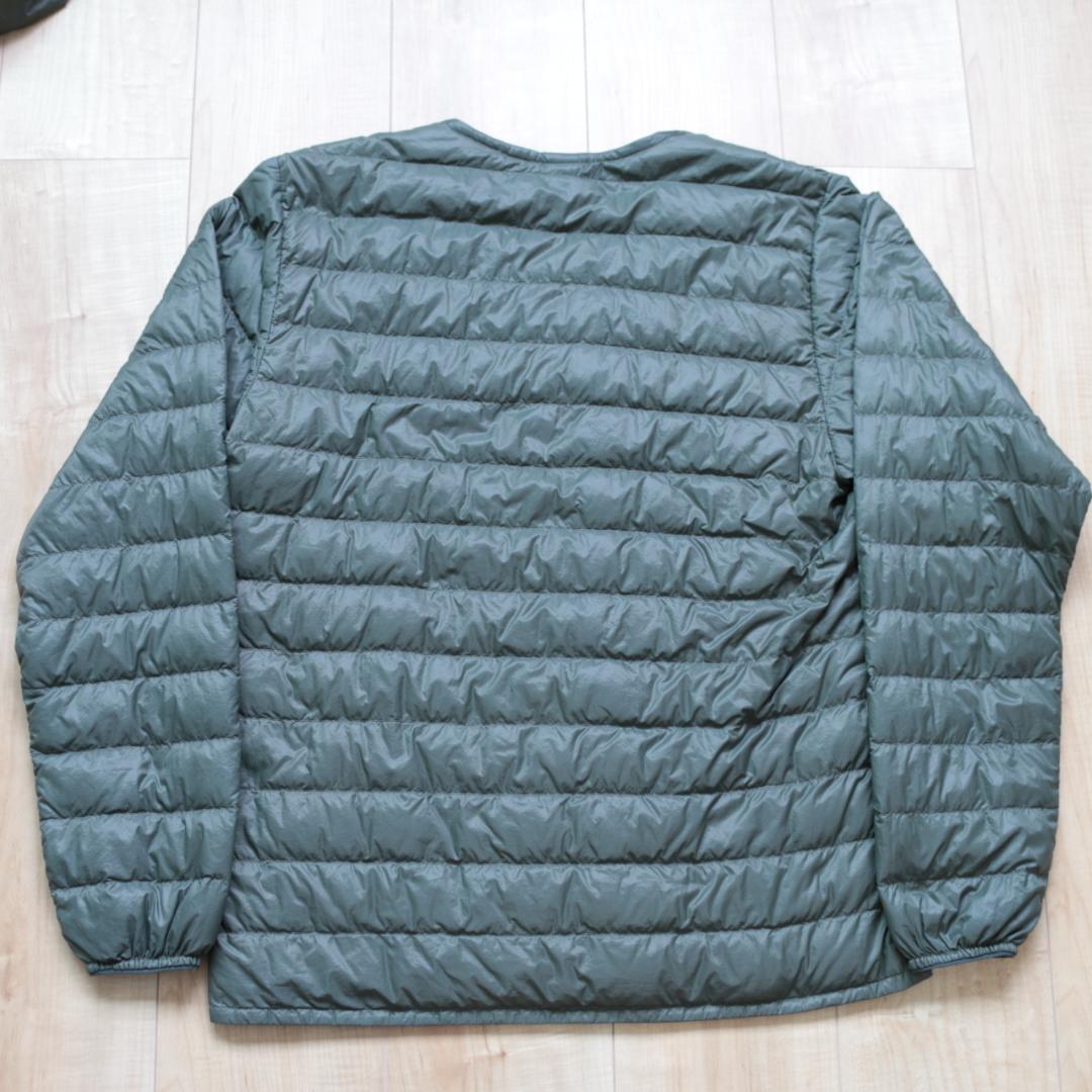 フ*ァ様 スペリオダウン ラウンドネックジャケット Men's XS