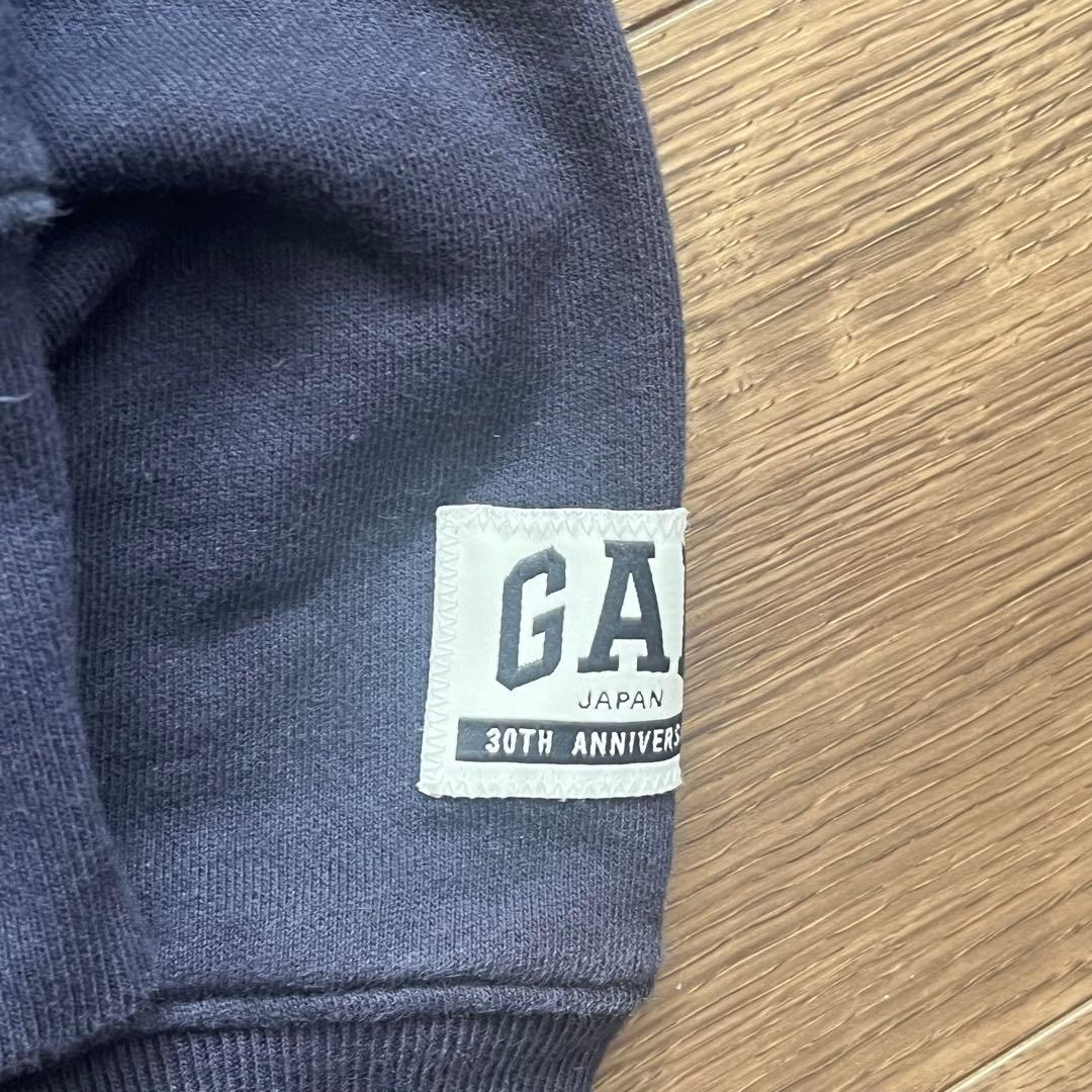 GAP 30th 30周年アニバーサリー ヘビーウェイト パーカー ネイビー