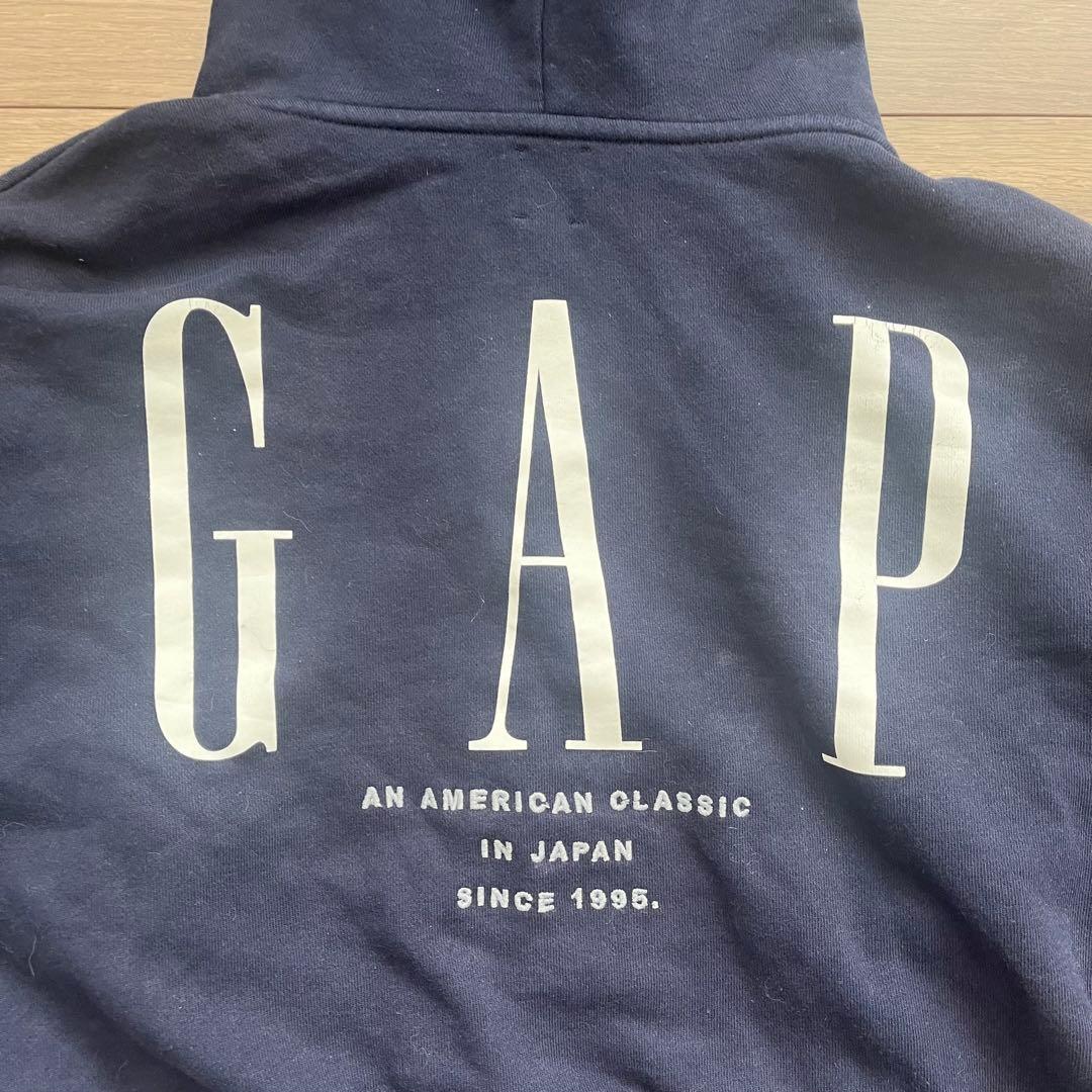 GAP 30th 30周年アニバーサリー ヘビーウェイト パーカー ネイビー