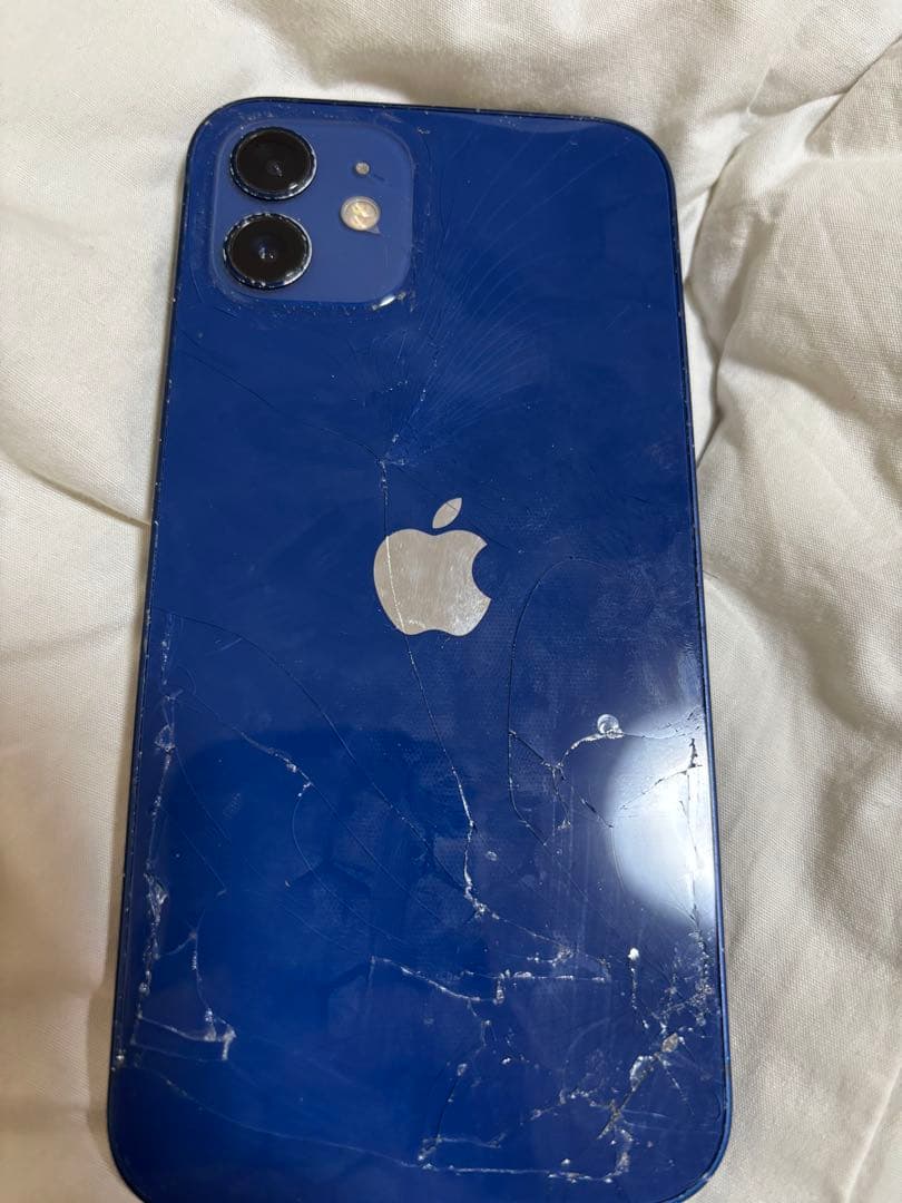 Apple iPhone 12 青色 本体　simフリー