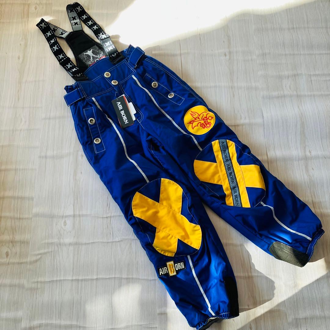 #G5✨希少 新品未使用✨AIRBORN✨スキー スノボ ウェア 上下 メンズS