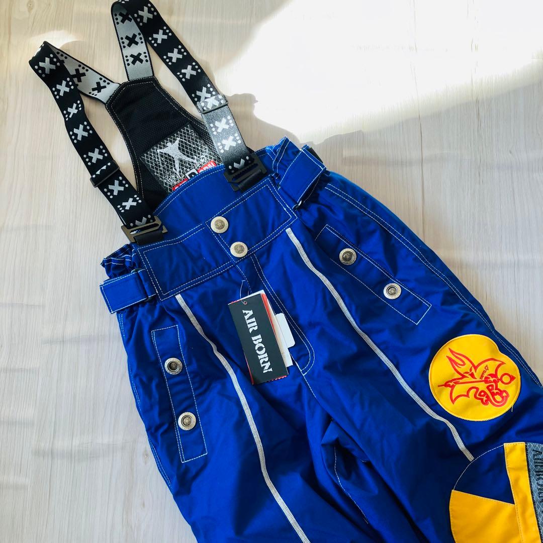 #G5✨希少 新品未使用✨AIRBORN✨スキー スノボ ウェア 上下 メンズS