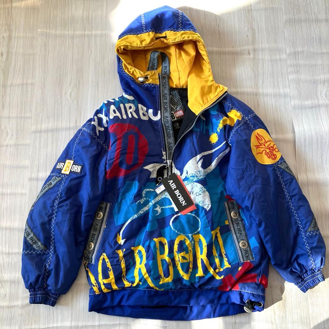 #G5✨希少 新品未使用✨AIRBORN✨スキー スノボ ウェア 上下 メンズS