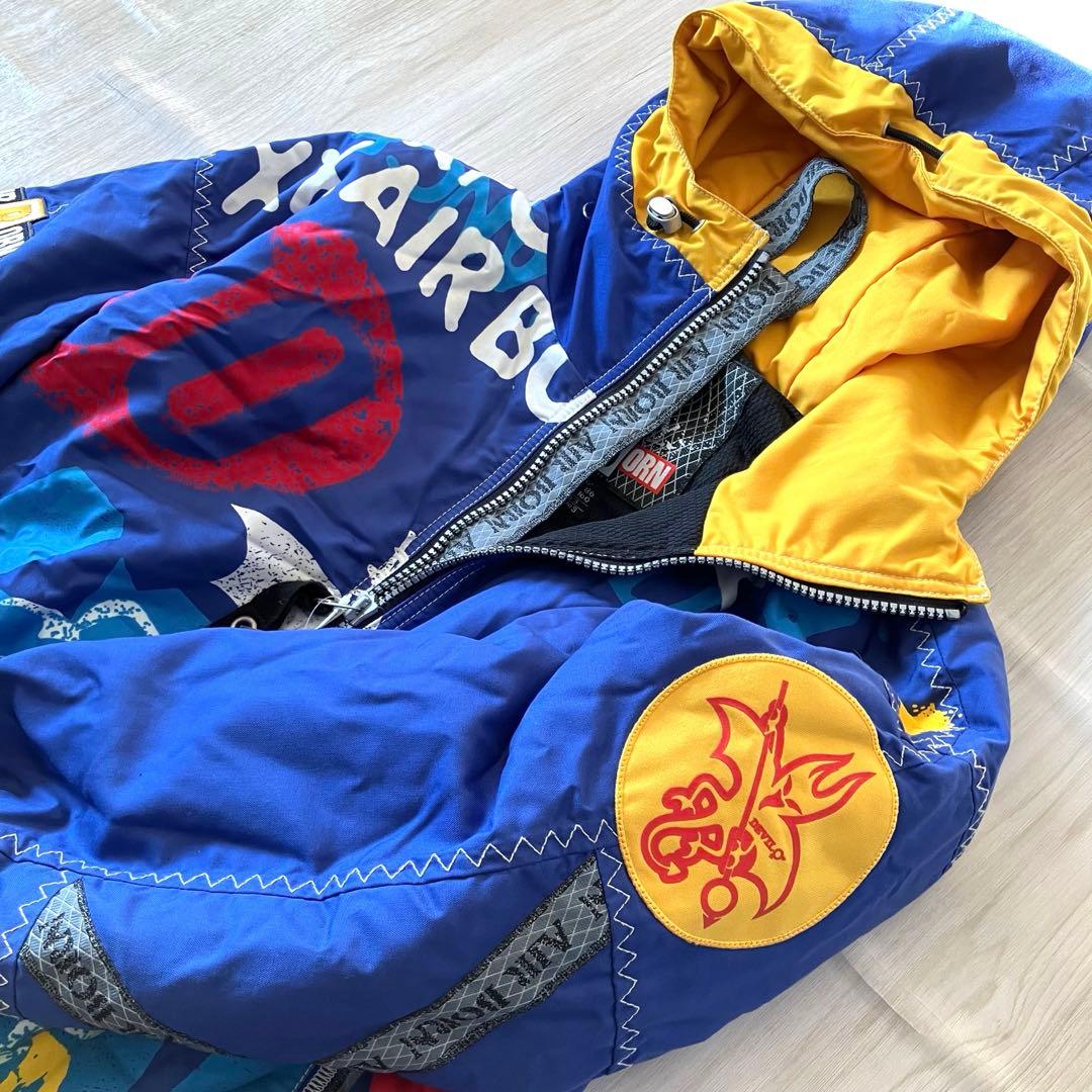 #G5✨希少 新品未使用✨AIRBORN✨スキー スノボ ウェア 上下 メンズS