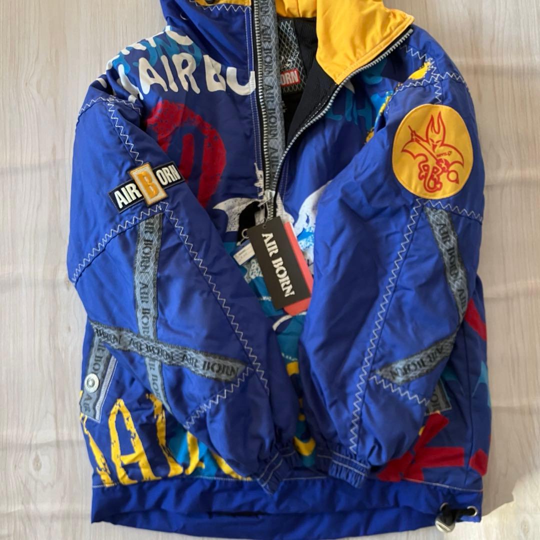 #G5✨希少 新品未使用✨AIRBORN✨スキー スノボ ウェア 上下 メンズS