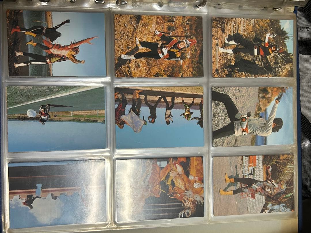 仮面ライダーカード　② ファイル5枚分