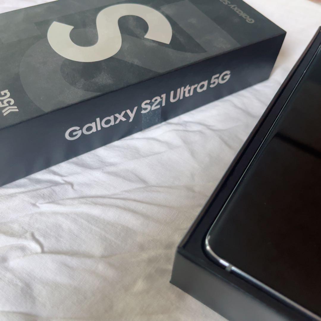 docomo Galaxy S21 Ultra 5G 本体