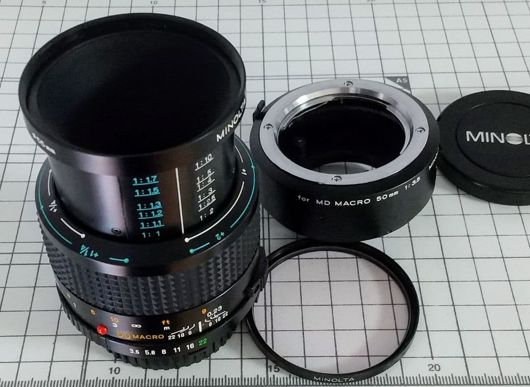 ミノルタ NEW MD マクロ レンズ