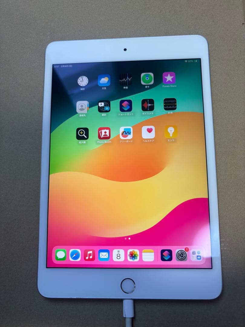 【すぐ使える】iPad mini5 64GB シルバー　Wi-Fiモデル　高性能