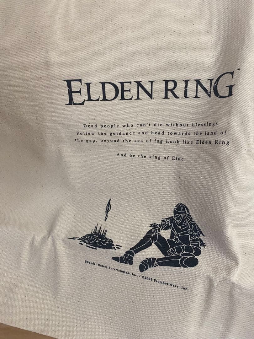 ELDEN RING フロムソフトウェア エルデンリング トートバッグ 当選品