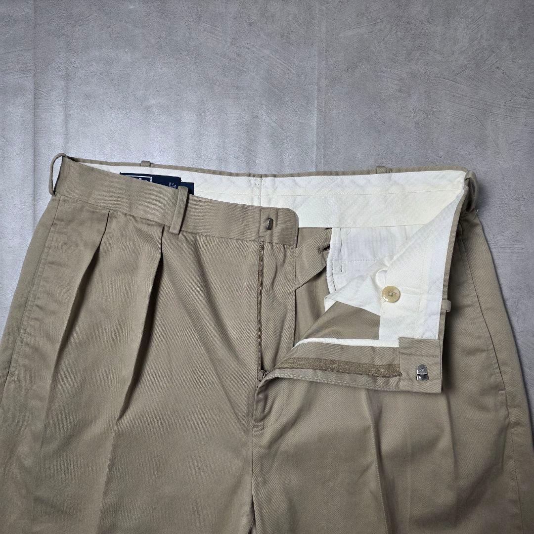 PoloByRalphLaurenラルフローレンツータックチノトラウザーズ韓国製