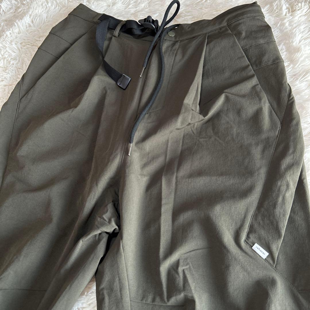 極美品 rehacer レアセル タクティカルテーパードパンツ サルエル