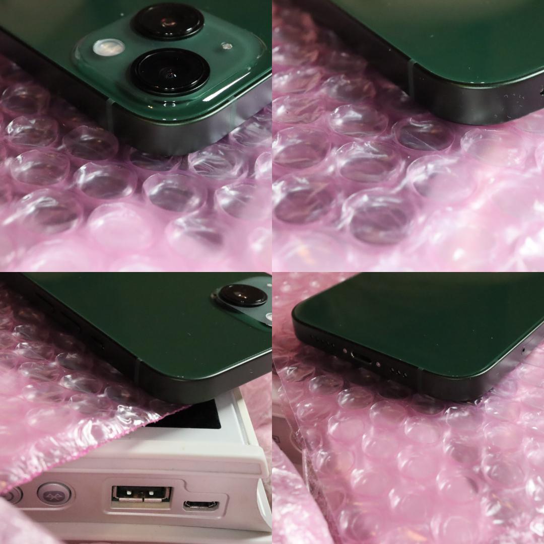 iphone13simフリー128GB保証残2025年6月バッテリー容量100%