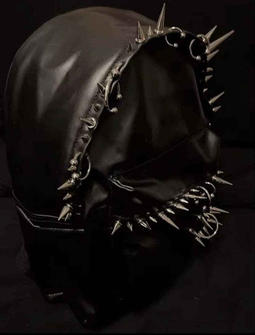 レザー スタッズ付きリュック archive y2k パンク 地雷