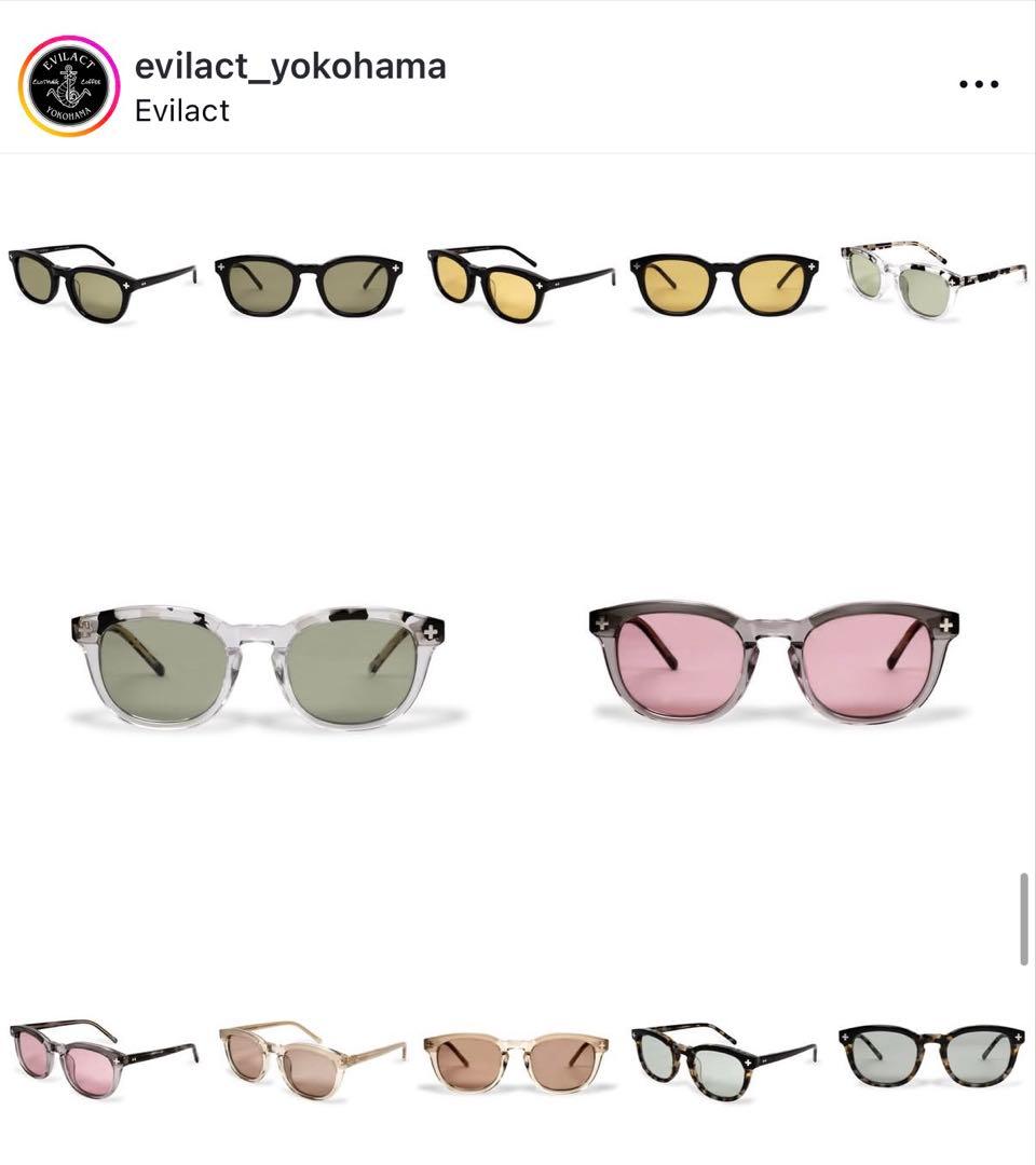 EVILACT サングラス　YALE2 新作　新品　ダルメシアン　イーブルアクト
