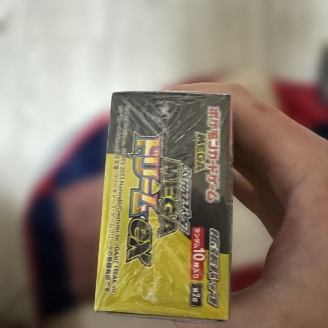 ポケモンカードゲーム MEGA ドリームEX BOX新品未開封シュリンク付き
