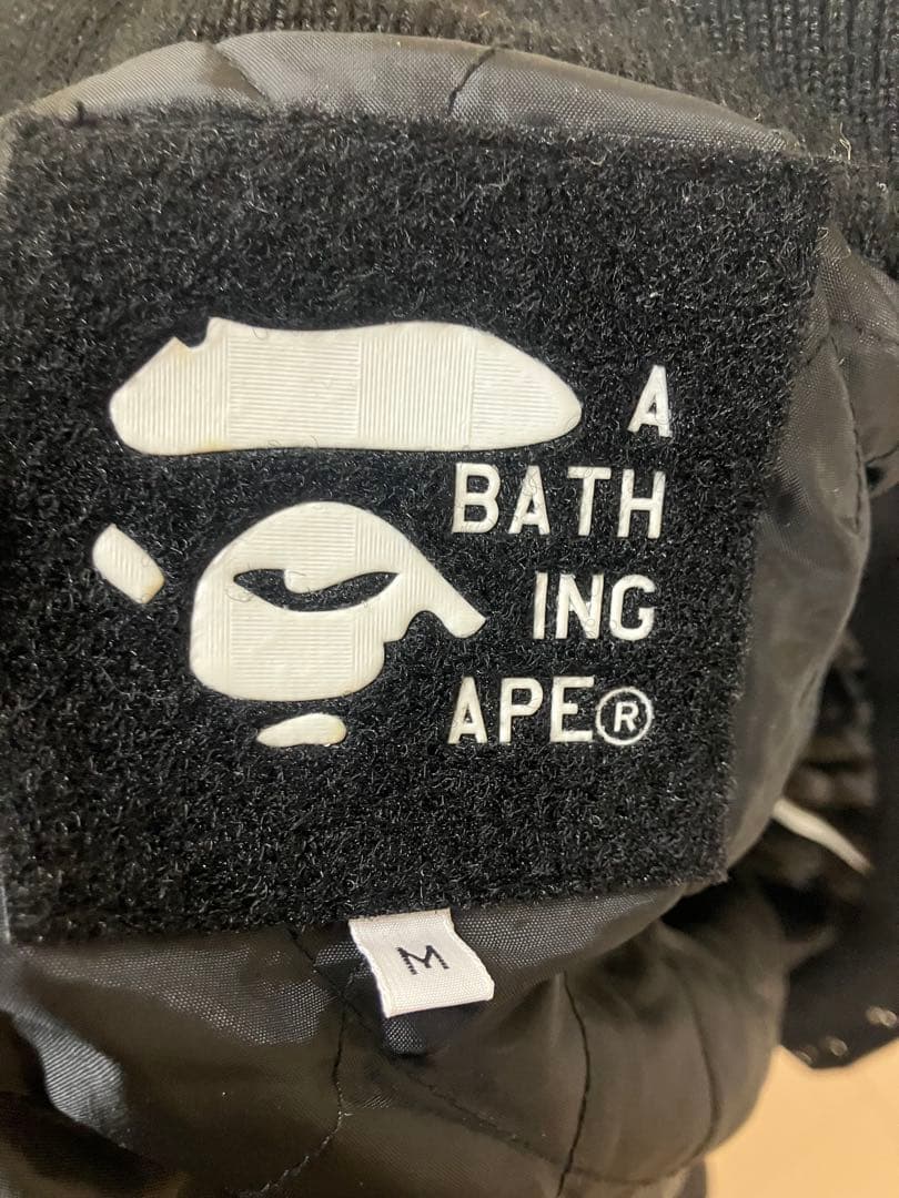 A BATHING APE スタジャン　バーシティジャケット　Mサイズ