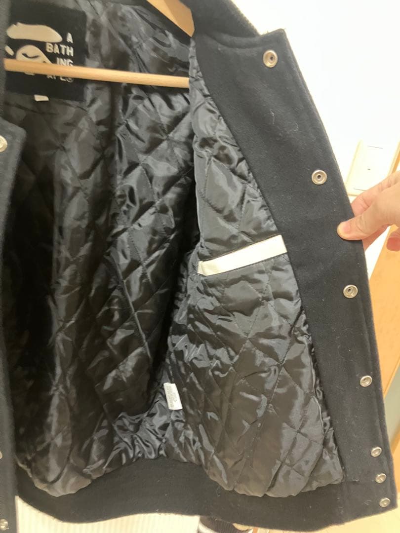 A BATHING APE スタジャン　バーシティジャケット　Mサイズ