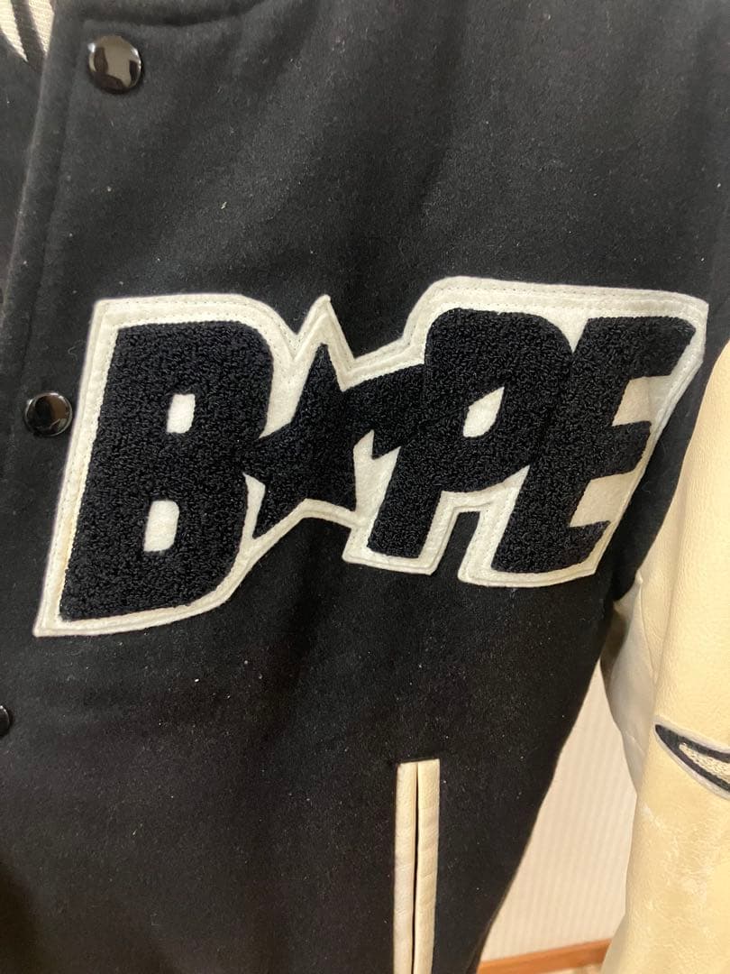 A BATHING APE スタジャン　バーシティジャケット　Mサイズ