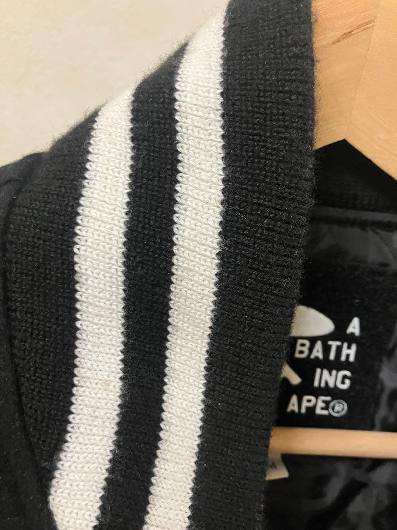 A BATHING APE スタジャン　バーシティジャケット　Mサイズ