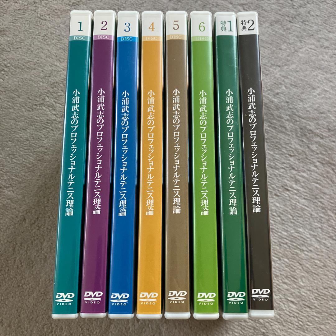 小浦武志のプロフェッショナルテニス理論 DVD8枚セット