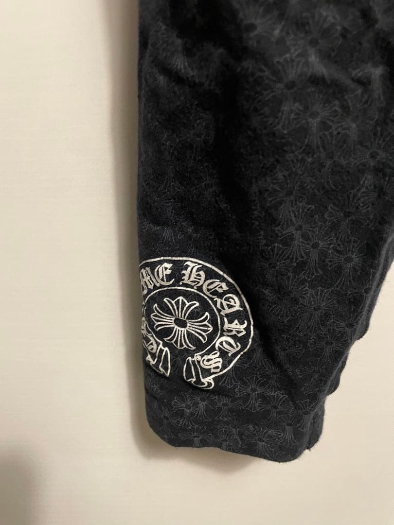 紺*様 クロムハーツ chrome heats セメタリークロス レギンス ホー