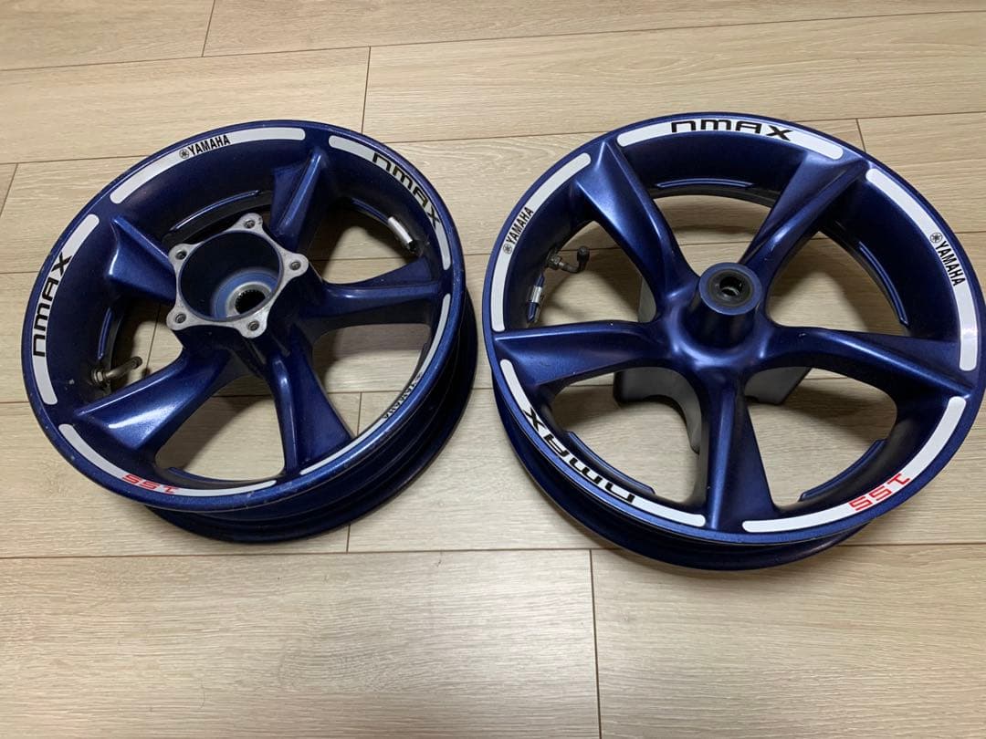 マジェスティs用ホイールセット　リムステッカーあり