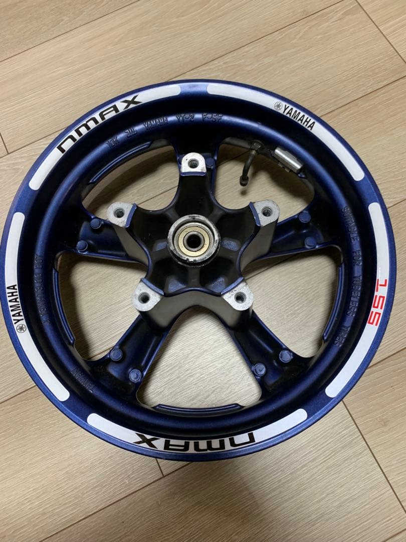 マジェスティs用ホイールセット　リムステッカーあり