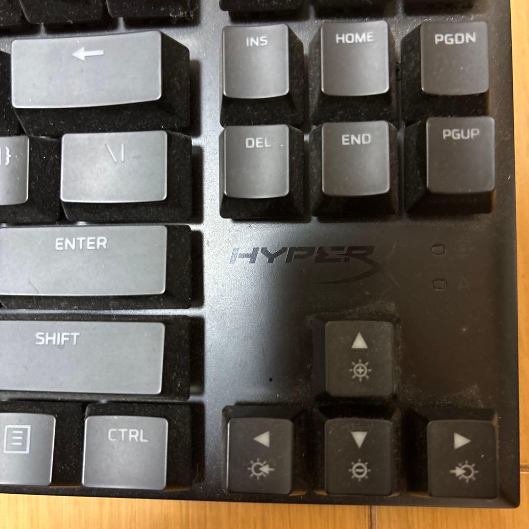 HYPER メカニカルキーボード 赤軸 フルサイズ