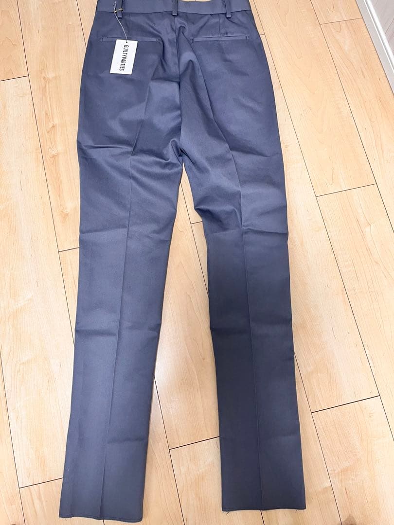 ワコマリアTCトラウザーズGUILTY PARTIES グレー スラックス