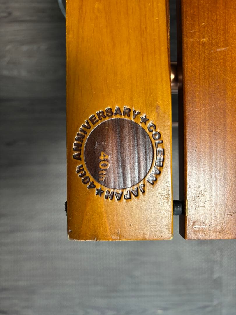 コールマン　ナチュラルウッドロールテーブルクラシック/110 40周年限定