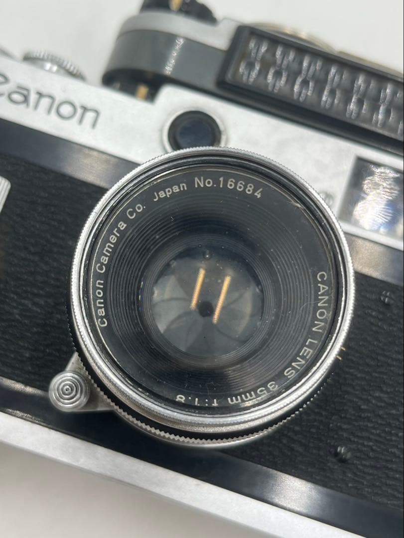 Canon P型(35mm F1.8) フィルムカメラ .レンジファインダー