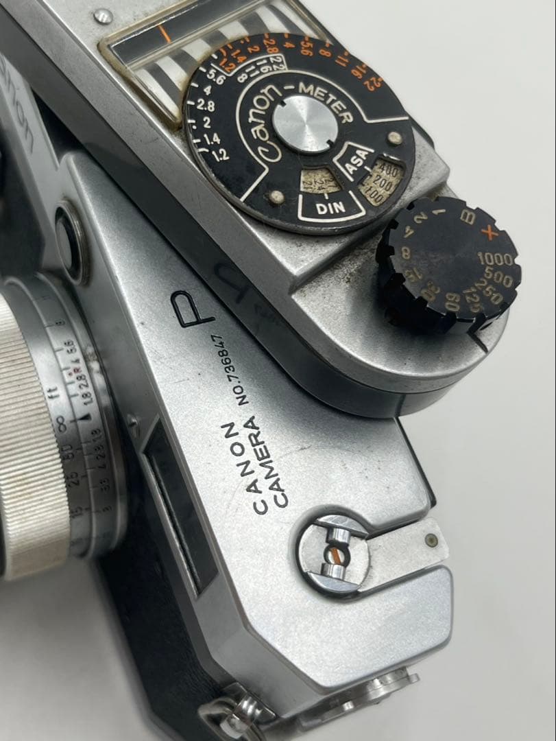 Canon P型(35mm F1.8) フィルムカメラ .レンジファインダー